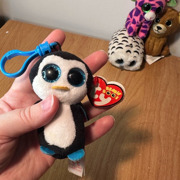 🛍️ TY Beanie Boos and Tiny Ty’s Bundle 🤎🩷 - Picture 2 of 10